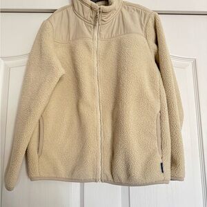 Uniqlo Kids Beige Fleece Jacket